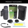 Single-tube High-definition Telescope for Day and Night Can Be Connected To Mobile Phone Concert Laser Infrared Night Vision Telescope with Lamp.