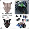 Wind Deflector For Kawasaki Ninja ZX 10R 2011 - 2015 Motorcycle Double Bubble Windshield Deflector Protector Wind Screen ZX10R