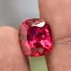 NATURLIG Röd Rubin 9,85 ct CERTIFIERAD Kuddslipad Lös Ädelsten För Gåva