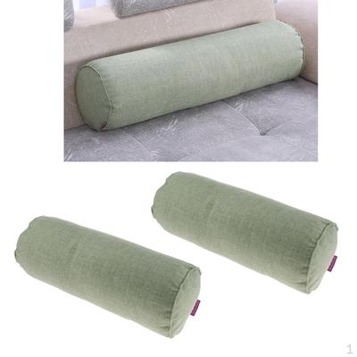 2pcs Travel Breathable Foot Neck Bolster Pillow