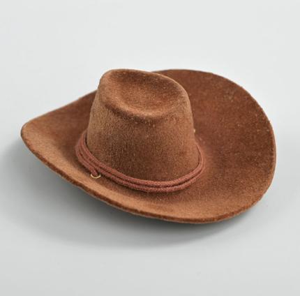 Cool Cowboy Classic Western Model Hat for Figure Doll Hat Children Toy Gift 1/6