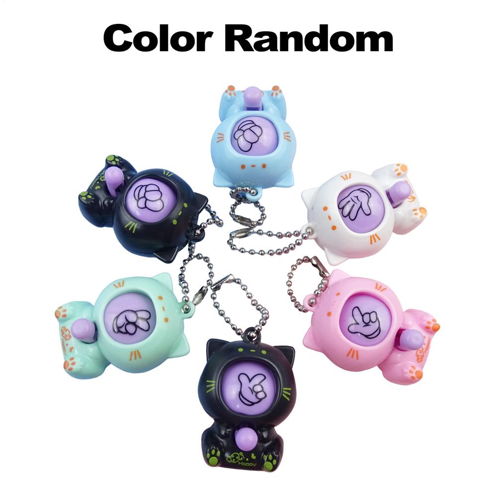 Animal Keychains for Women Novelty Keyring Charm With Animal Shape Cartoon Interactive Game Adorable Key Chain Pendant for Cars