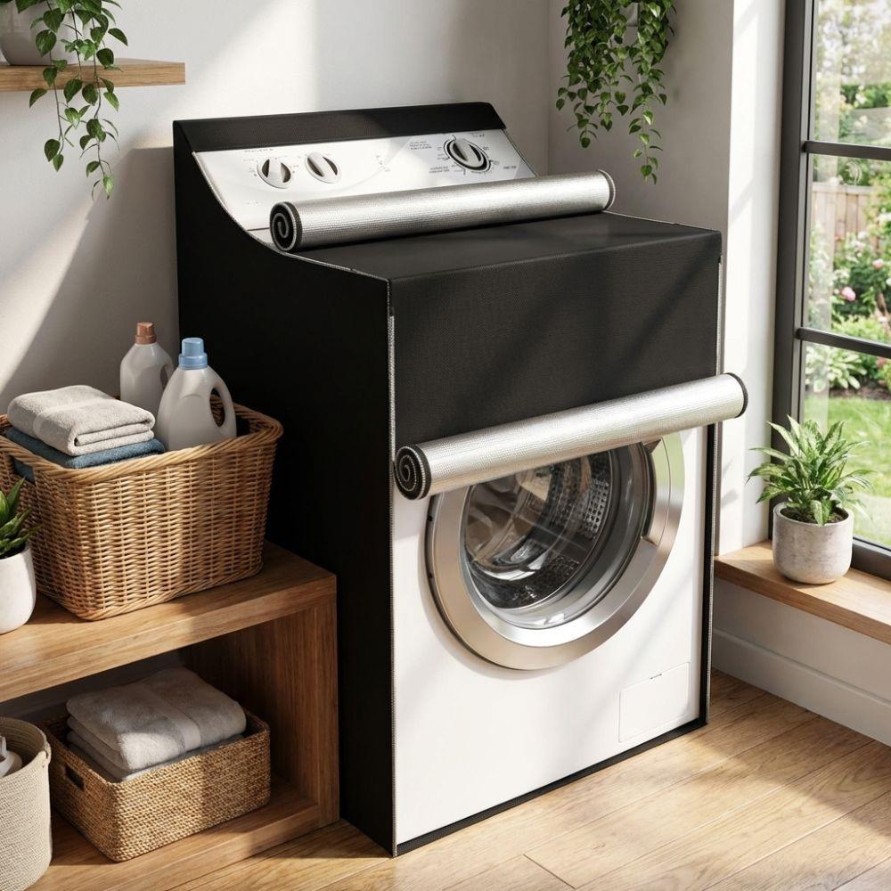 Oxford Cloth Washing Machine Cover Waterproof Universal Protect Sleeve Indoor Outdoor