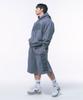 BORN TO WIN Rsbn Half Pants Long Ver [Charcoal]