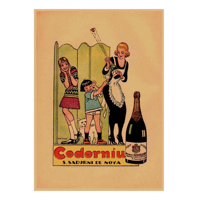 Decorazione Poster Vintage Bar da Cocktail Retrò & Nightclub