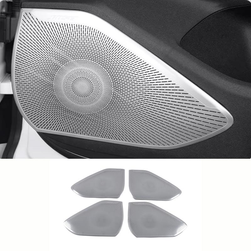 For Geely Monjaro KX11 -2024 Grand Koleos 2025 Decoration Accessories Steel speaker horn Cover 4 Door roof Loudspeaker Cover