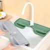 Thickened Faucet Splashproof Water Pad Version Silicone  Absorbent Pad Sink Anti-spray and Drain Water Retaining Pad For Kitchen
