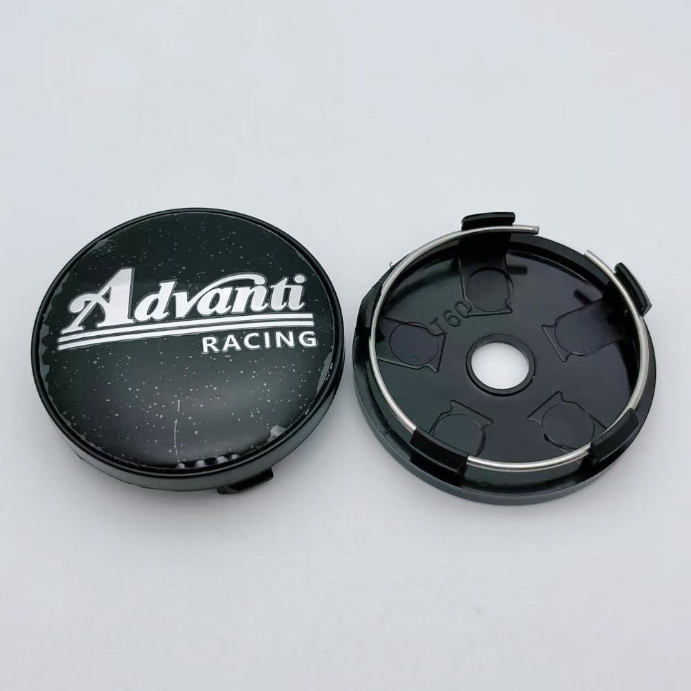 

4pcs 60MM 56MM Car Wheel Center Caps With Advanti Racing Logo Emblem Badge Wheel Hubcaps Auto Rim Center Cover Car Accessories Advanti Racing Badge&4pcs 60MM Wheel Cap