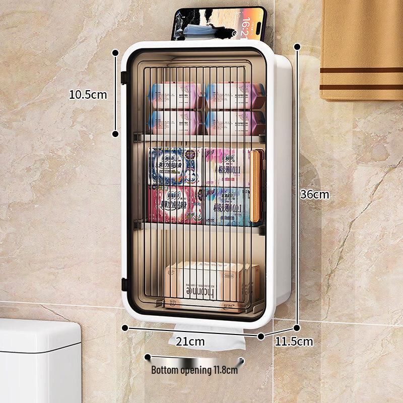 

LIEI Waterproof Wall-Mounted Toilet Paper Holder