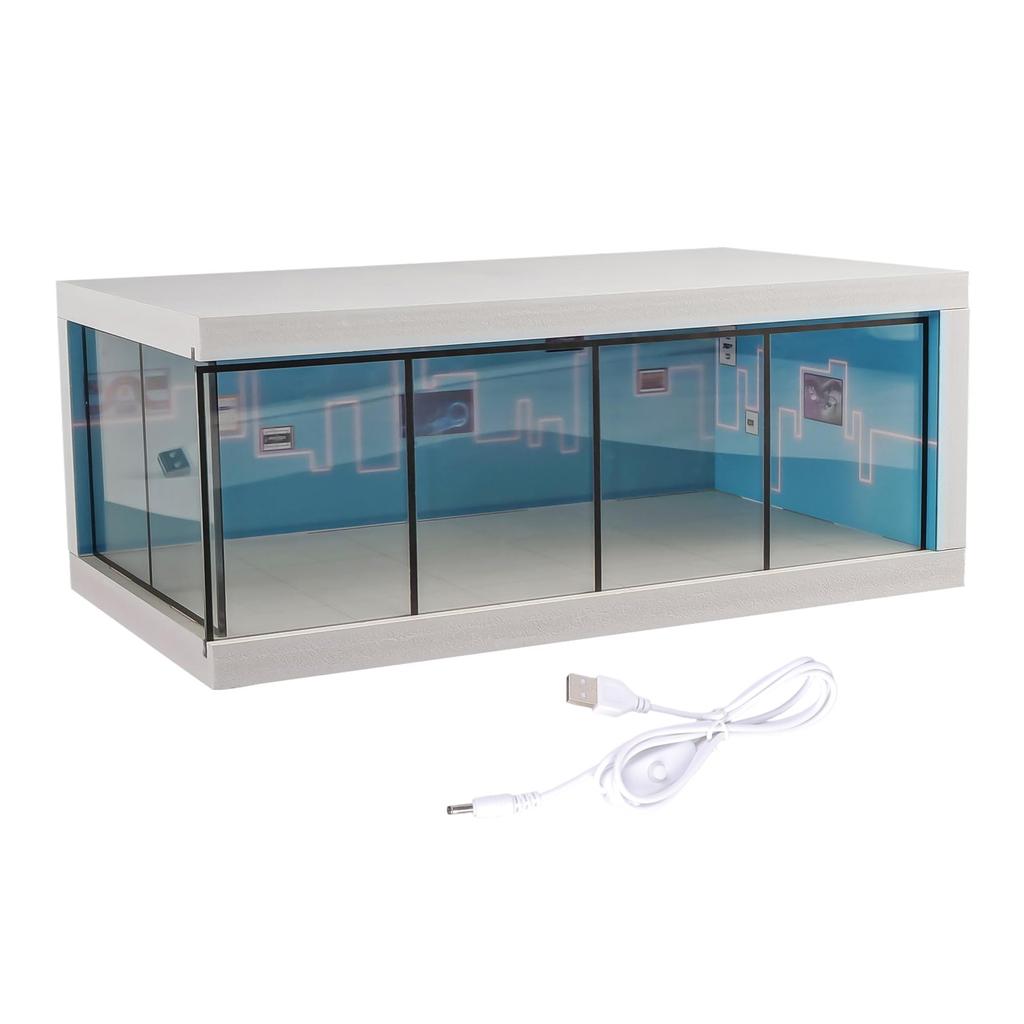 1/64 Scale Diecast Model Car Display Case Car Dioramas Car Garage Model Car Showrooms Model Car Parking Lot Storage Model
