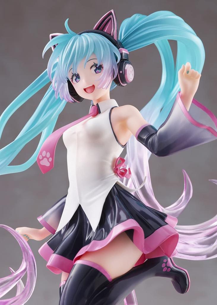 Taito Hatsune Miku Urodziny 2021 Figurka AMP Kot ~Wersja Happy~