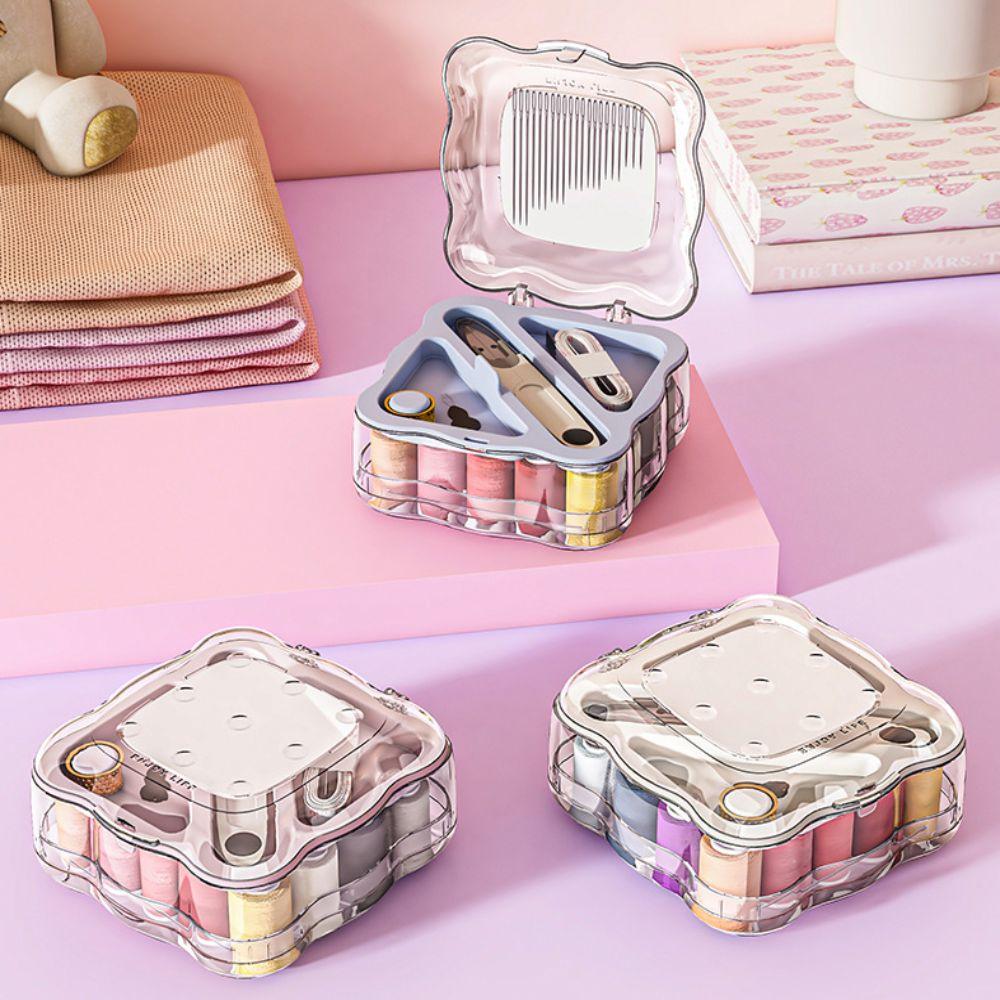 DIY Apparel Crafts Sewing Needle Threads Box Set Mini Sewing Tools New Sewing Box Kit  Home Travel