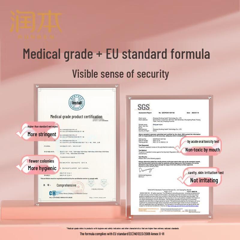 Runben Baby Hand & Mouth Wipes