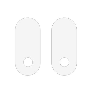2PCS For Oppo Pad 4 Pro Camera Lens Protector 2.5D Tempered Glass Lens Film