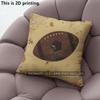 Vintage Sporty Football Soccer Print Throw Pillow Covers Pattern Cushion Cover Suitable For Sofa Bedroom Car Pillow Cover