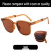 Hochwertige faltbare Mode-Sonnenbrille - UV-Schutz, Trendiger Xiaohongshu-Stil