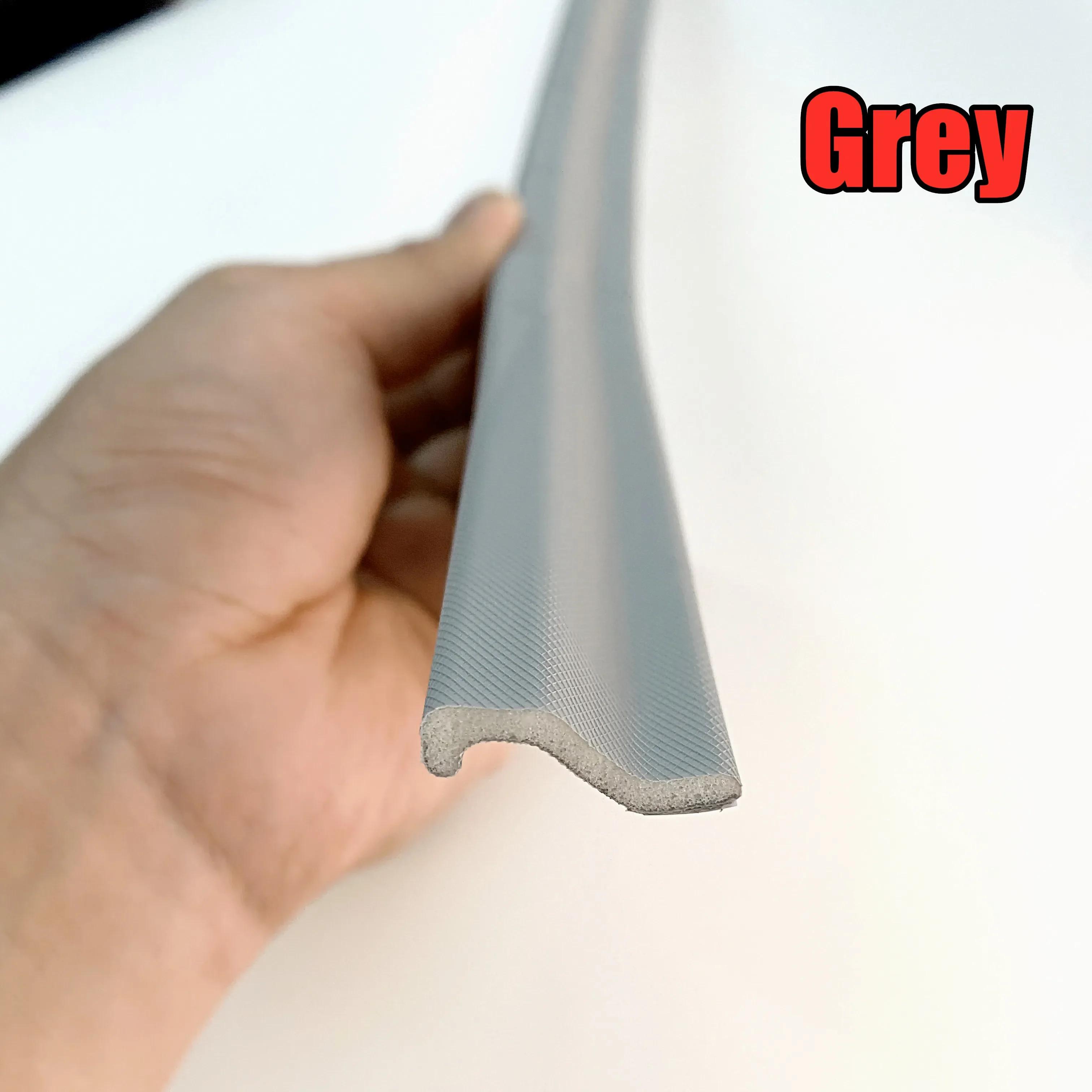 

40M Window Seal Strip Weather Stripping Acoustic Foam for Sliding Window Sealing Strip Waterproof Door Gap Filler Draft Stopper 4m сірий колір