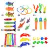 Pool Diving Toy Funny Summer Pool Toy Underwater Toy Set Kids Diving Toy for Children Adults Swimming Practice