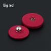 Metal Snap Button with Colored Fabric Cover - High-End Copper Male-Female Hidden Buckle