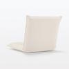 MUJI Seat Width X Depth 68 X Height 53 Washed Cotton Canvas 12911043 Chair, Large, 62.5 Cm,