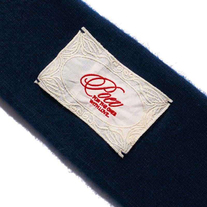 poev Two-way Knitted Hair Band - Navy