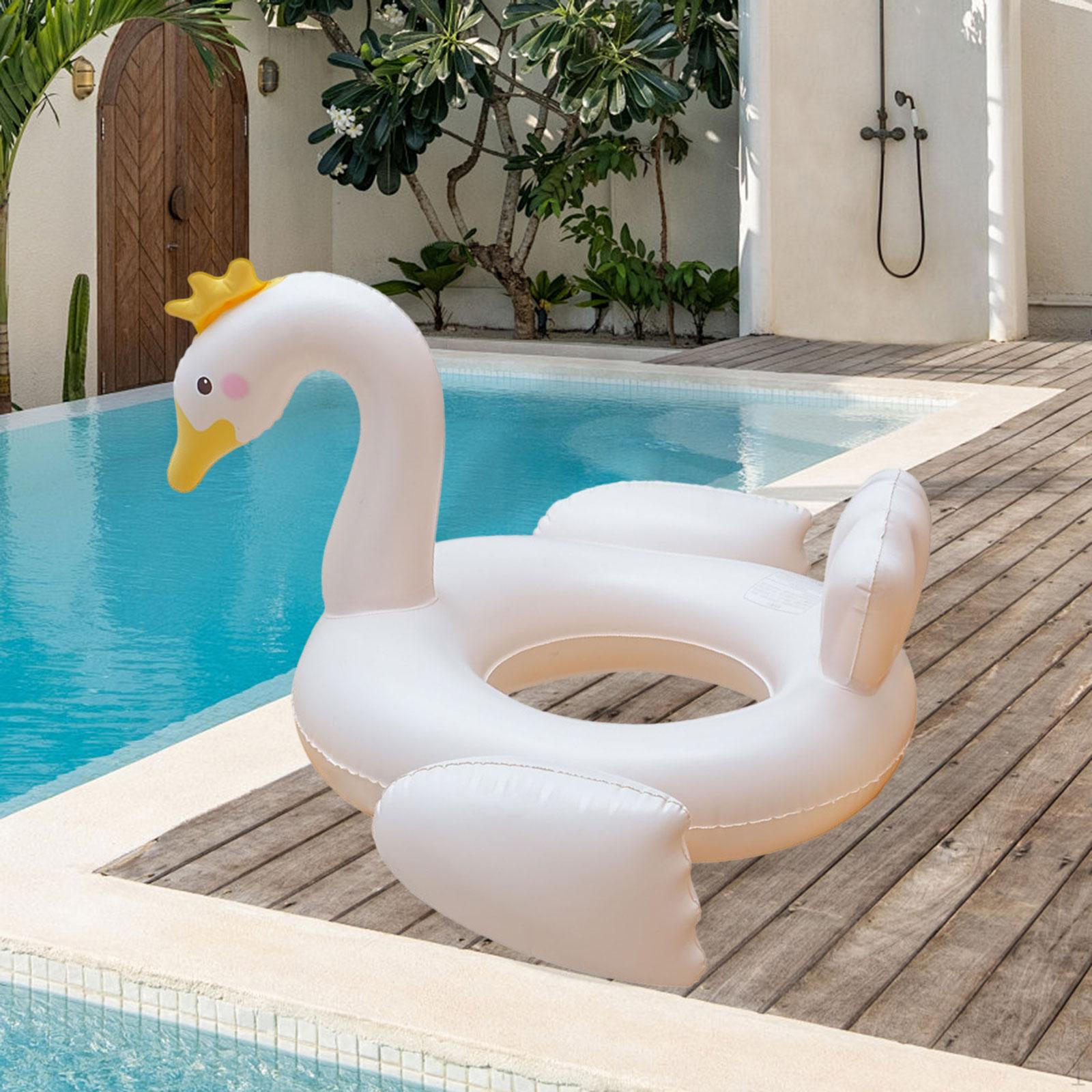 Надувной бассейн поплавок милый пляж для отдыха плавание аквапарк 86x98cm