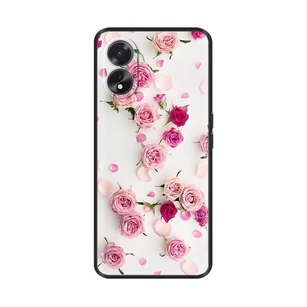 Case For OPPO A38 4G Cover Fashion Painted Soft Silicone Bumper Phone Cases For OPPO A38 A58 A78 4G OppoA38 Cases Fundas Coque