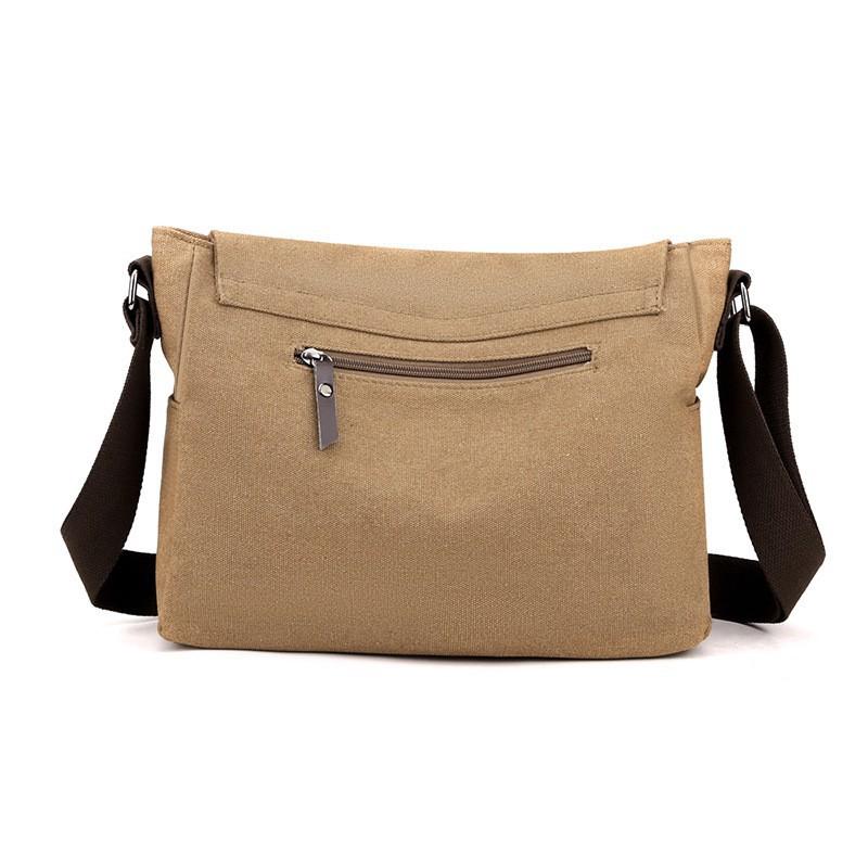 Lightweight Men's Bag Canvas Large-capacity Cross-body Multifunctional Fashionable Casual Shoulder
