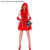 Adult Halloween Ghost Bride Costume In Red For Game Anime Cosplay