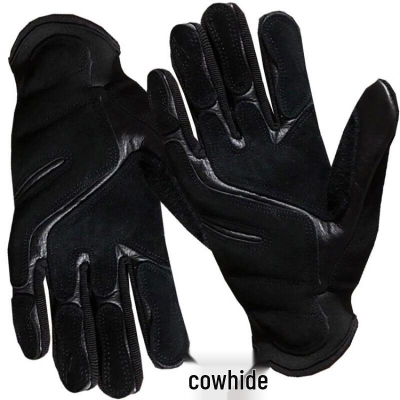 WURONG Climbing & Cycling Cowhide Gloves
