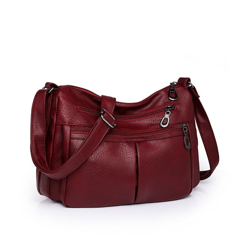 Large Capacity Women's Bag Shoulder Bag New Urban Simple Multi-compartment Women's Bag Mother Bag Messenger Bag