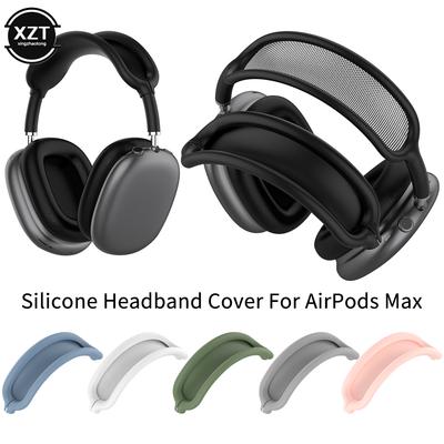 Für AirPods Max Silikon Kopfhörer Schutzhülle Ersatz Abdeckung Kopfhörer Zubehör Weiche Waschbare Stirnband Abdeckung 1Pcs