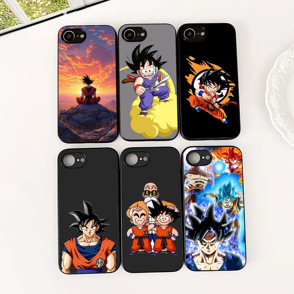 For Apple iPhone 17 Pro XS Max Air 6 7 8 Plus 5 + SE 2022 SE2 16E Phone Cover Case Dragons Gokus Balls Son Gohan DragonBalls