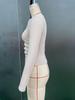 Women's European & American Style Slim Fit Solid Color Knit Base Layer Top - Autumn & Winter Collection