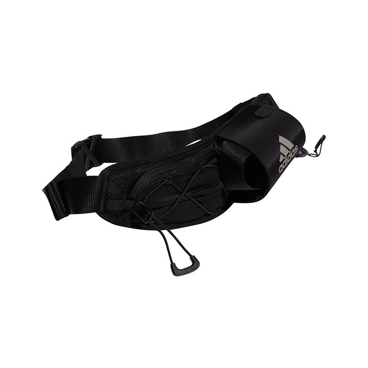 adidas Running Sports Portable Water Bottle Waist Bag Unisex Accessories Black DY5726