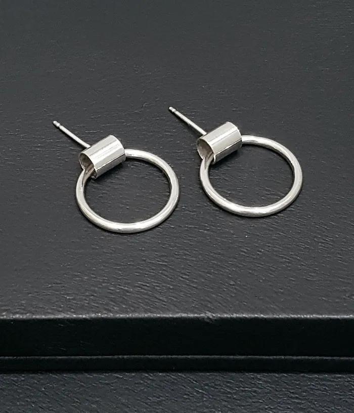 Pipe O-ring set_earrings