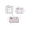 Transparent Cosmetic Storage Box Multi-layer Drawer Home Use Dustproof Storage Box Organizer Desktop Makeup Storage Container