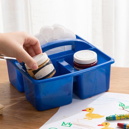 Mehrzweck Stapelbarer Aufbewahrungskorb Kunststoff Praktische Einzelgitter Aufbewahrungsschale für Kinder