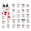 Christmas Decorations Holiday Party Decoration Window Stickers Pvc Static Stickers Window Decorations