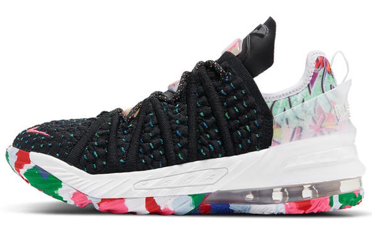 Nike LeBron 18 Multicolor GS CW2760-002 38.5