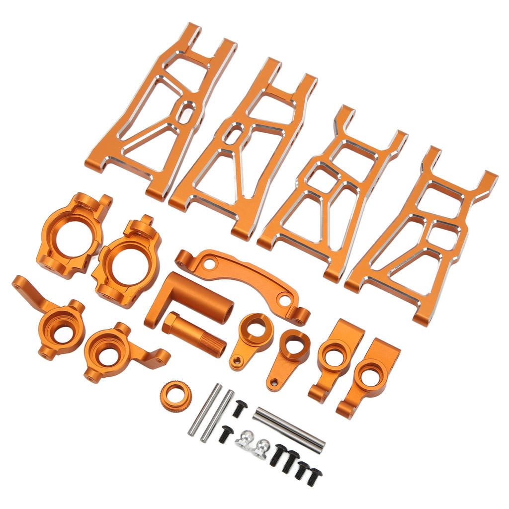 RC Upgrade Parts Kit Aluminium Alloy High Strength Suspension Arm Steering Assembly Set for ZD Racing   10 1Celsius10
