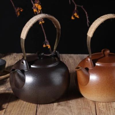 Ceramic Stove High-temperature Resistant Ceramic Teapot Home Kung Fu Tea Set Accessories Lifting Beam Pot