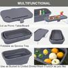Waterproof Outdoor Storage Box Camping Table Outdoor Organizer Portable Picnic Basket  Dining