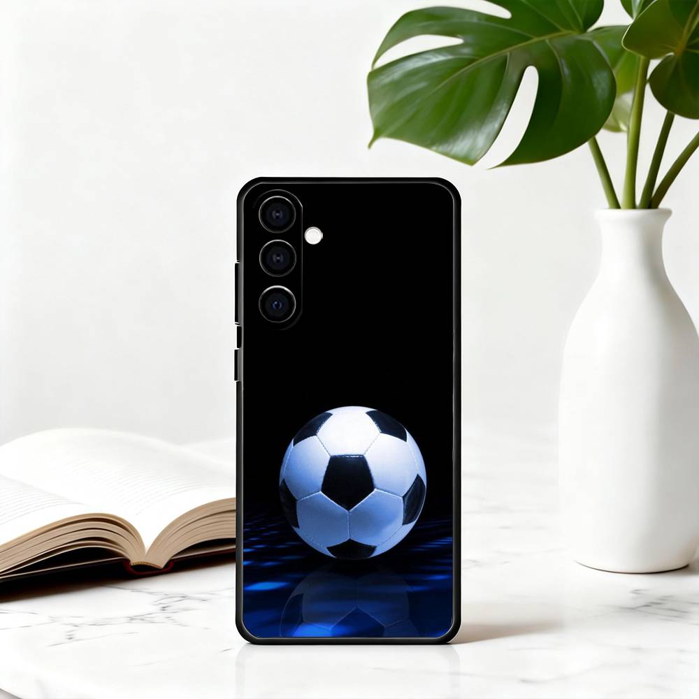 Cool F-Football Photo Phone Case For Samsung Galaxy A73,A72,A71,A70,A53,A52,A51,Others Soft Black Cover