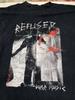 Maglietta Band Musicale Refused Nera Punk Rock BL1005