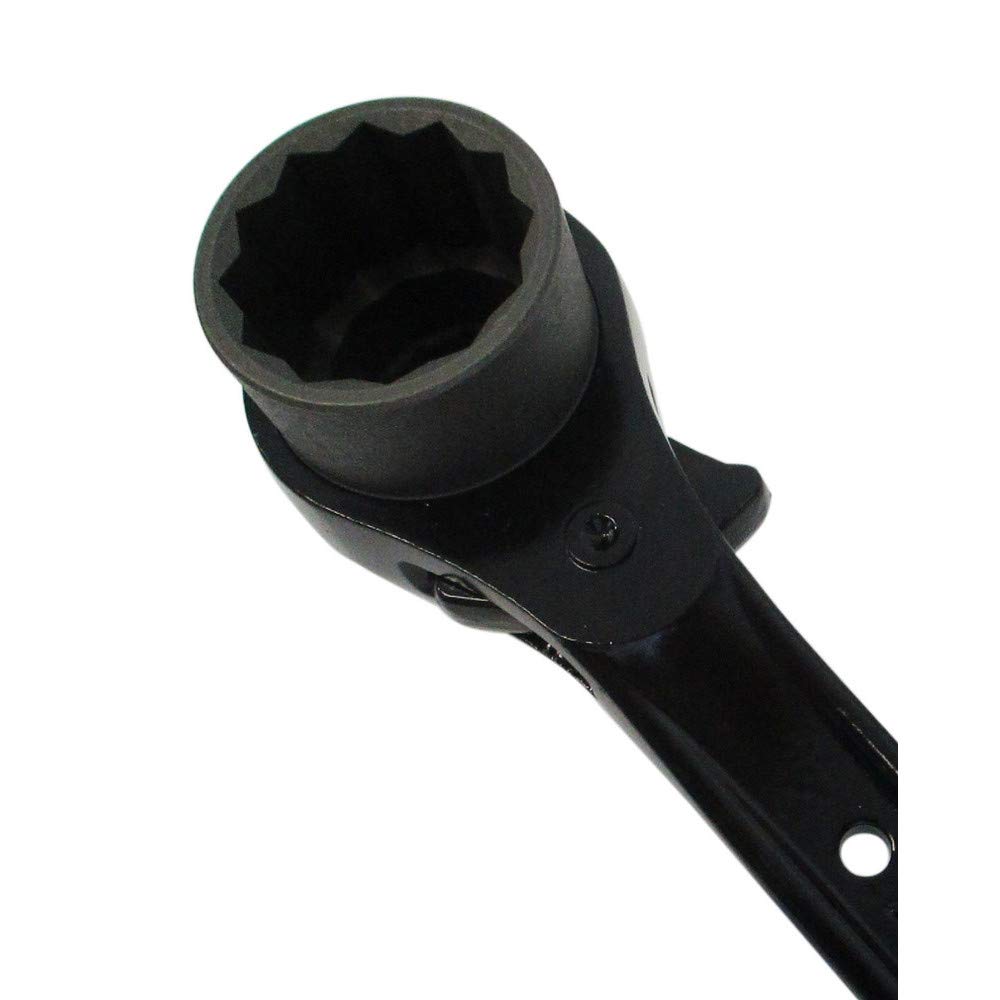 MONO Ratchet Wrench with Bent 19 x Black (Arkland Sakamoto) Handle, 24mm,