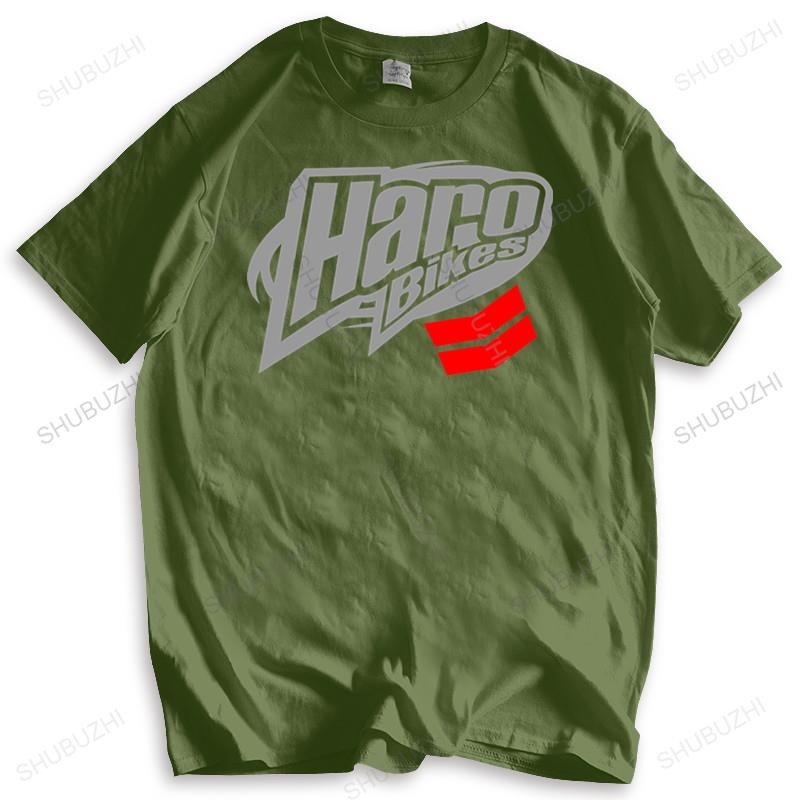 New Popular Haro Bikes BMX Men s Black T-Shirt Brand Cotton T-shirt Drop Shipping Funny Top Tees Outdoor Wear Shirt S