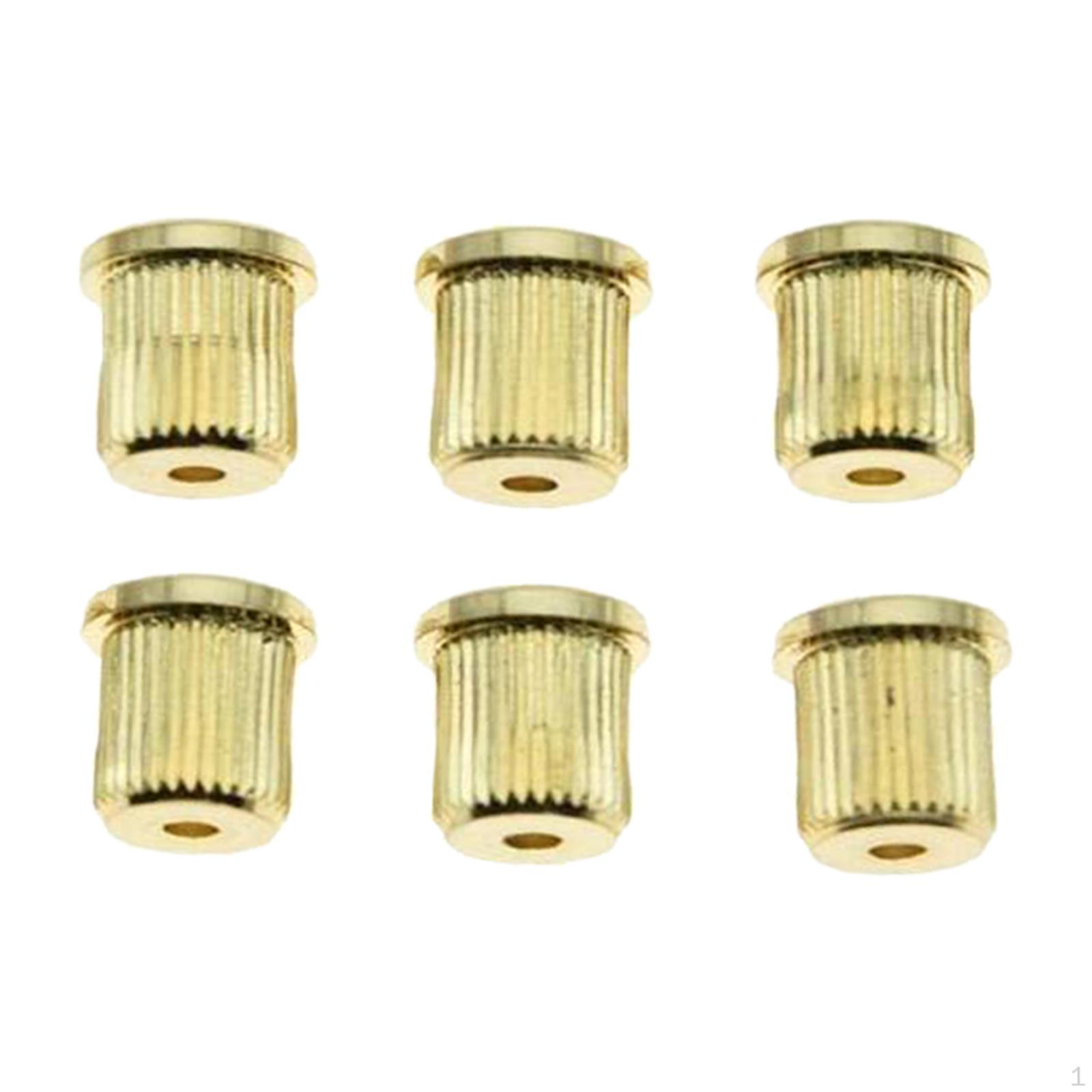 

6 частин залізної гітари через наконечники струн для заміни