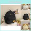 Cute Pu Cartoon Backpack Perfect For School Hiking And Everyday Use For Kids And Teens