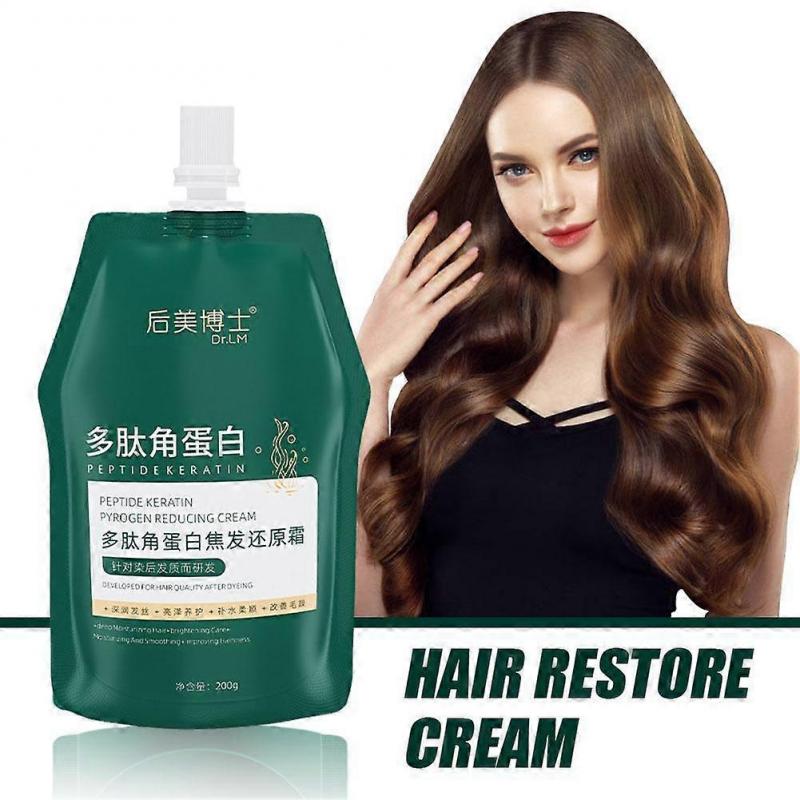 Polypeptide Keratin Cream Improve Frizz Dryness Roughness and Itchiness Hair